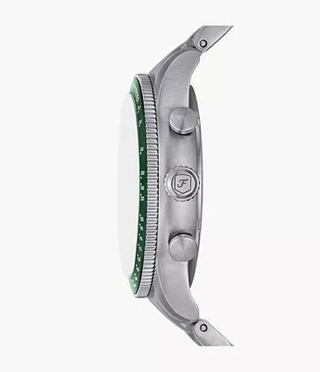 Fossil Sport Tourer Chronograph Stainless Steel Men's Watch | FS6048 | Time Watch Specialists